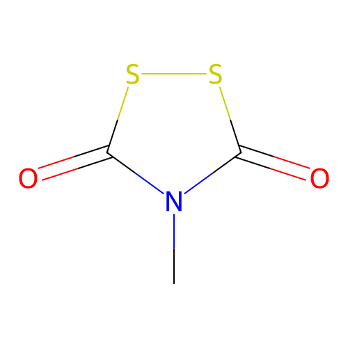 4-Methyl-1,2,4-dithiazolidine-3,5-dione structure