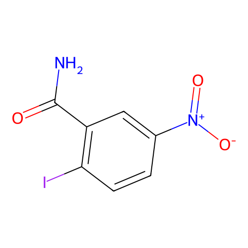 2-Iodo-5-nitrobenzamide structure
