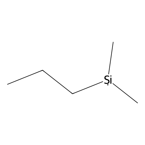 Dimethyl(propyl)silicon structure