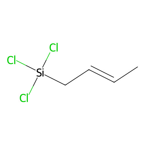 Crotyltrichlorosilane structure