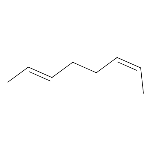 cis,trans-2,6-Octadiene structure
