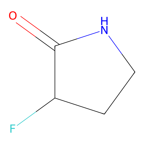 3-Fluoropyrrolidin-2-one structure