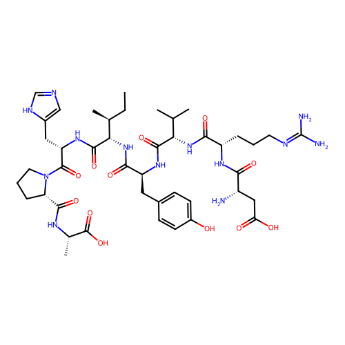 angiotensin II, Ala(8)- structure