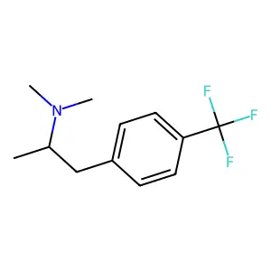 Phenethylamine, m-trifluoromethyl-alpha,N,N-trimethyl- structure