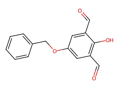 5-(Benzyloxy)-2-hydroxyisophthalaldehyde structure