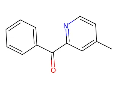 2-Benzoyl-4-methylpyridine structure