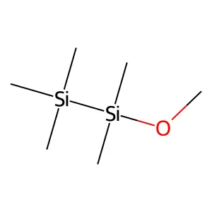 Methoxypentamethyldisilane structure
