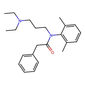 Acetanilide, N-(3-(diethylamino)propyl)-2',6'-dimethyl-2-phenyl- structure