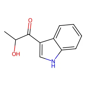 1-Propanone, 2-hydroxy-1-(1H-indol-3-yl)- structure