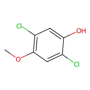 2,5-二氯-4-甲氧基苯酚 structure