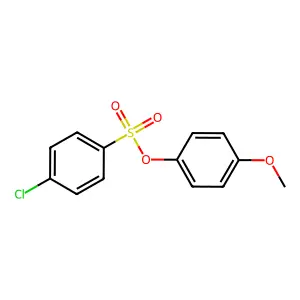 4-Methoxyphenyl 4-chlorobenzenesulfonate structure
