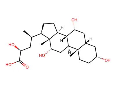 (23S)-3alpha,7alpha,12alpha,23-Tetrahydroxy-5beta-cholan-24-oic Acid structure
