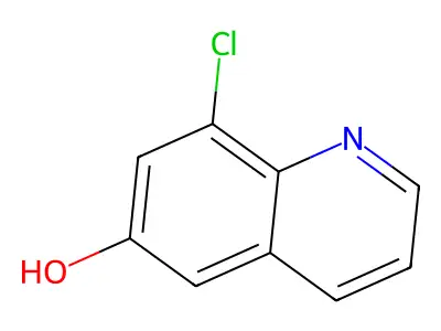 6-Chloroquinolin-8-ol structure