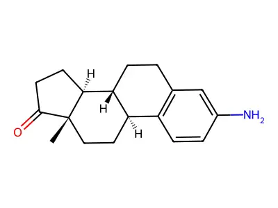 3-Aminoestra-1,3,5(10)-trien-17-one structure
