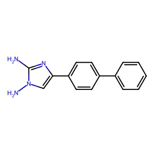 4-(4-苯基苯基)咪唑-1,2-二胺 structure