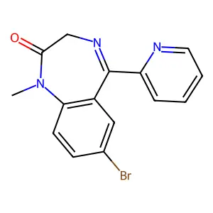 N-Methylbromazepam structure