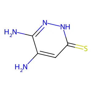 3,4-diamino-1H-pyridazine-6-thione structure