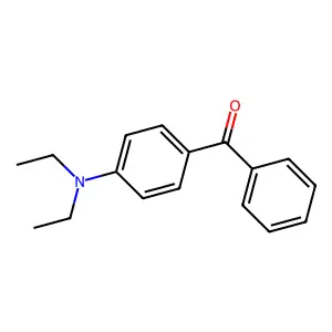4-(Diethylamino)benzophenone structure