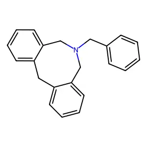 Dibenz(c,f)azocine, 5,6,7,12-tetrahydro-6-benzyl- structure