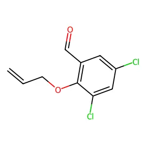 3,5-Dichloro-2-(prop-2-en-1-yloxy)benzaldehyde structure