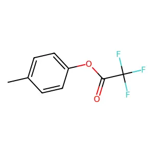 p-Tolyl trifluoroacetate structure