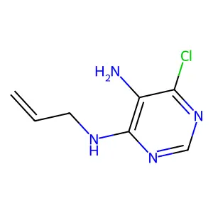 6-氯-4-N-烯丙基嘧啶-4,5-二胺 structure