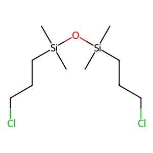 1,3-双(3-氯丙基)-1,1,3,3-四甲基二硅氧烷 structure