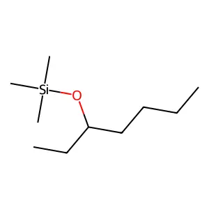 3-Trimethylsilyloxyheptane structure
