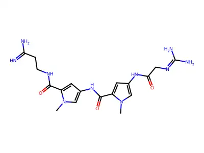 Netropsin dihydrochloride structure