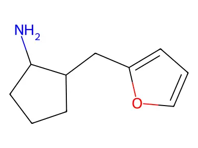 Cyclopentanamine, 2-(2-furanylmethyl)- structure