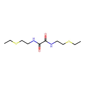 Ethanediamide, N1,N2-bis[2-(ethylthio)ethyl]- structure