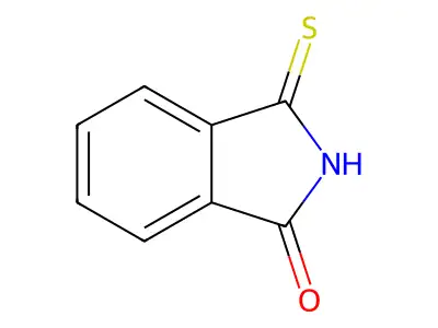 Thiophthalimide structure