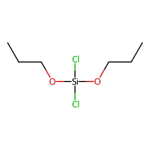 二氯二丙氧基硅烷 structure