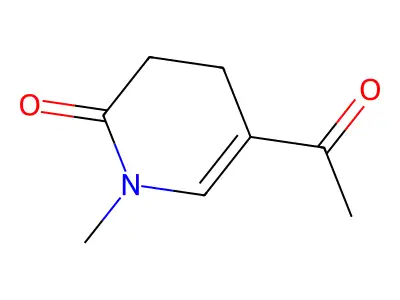 5-Acetyl-1-methyl-3,4-dihydropyridin-2-one structure