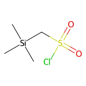 (Trimethylsilyl)methanesulfonyl chloride structure