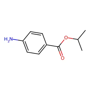 4-氨基苯甲酸丙-2-基酯 structure