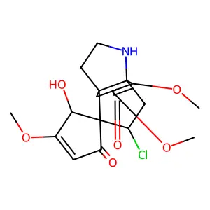 Acutumidine structure