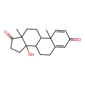 14-Hydroxy-androsta-1,4-diene-3,17-dione structure
