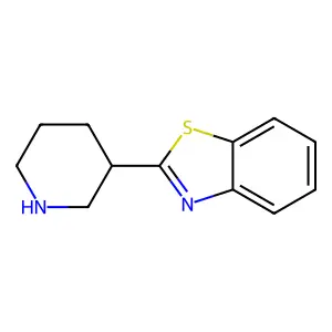 (R)-2-(Piperidin-3-yl)benzo[d]thiazole structure