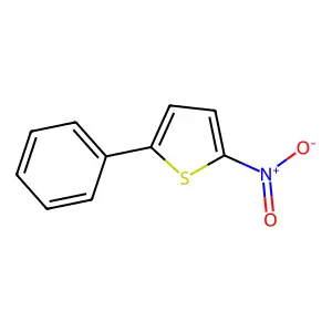 2-Nitro-5-phenylthiophene structure