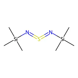 二(三甲基硅基亚氨基)硫 structure
