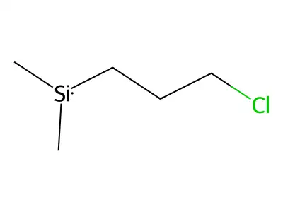 gamma-Chloropropyldimethylsilane structure