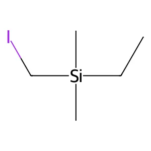 Ethyl(iodomethyl)dimethylsilane structure