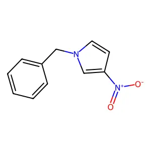 1-Benzyl-3-nitro-1h-pyrrole structure