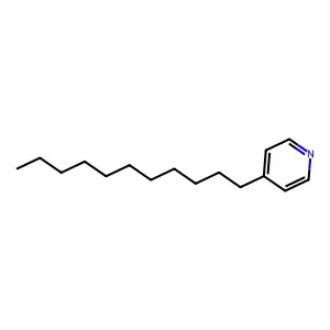 4-Undecylpyridine structure