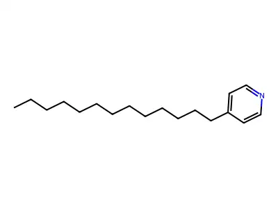 4-Tridecylpyridine structure