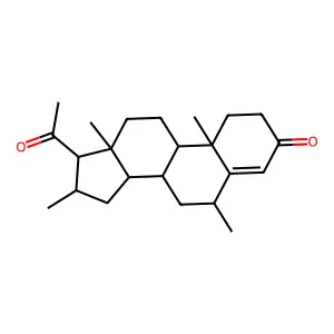 Pregn-4-ene-3,20-dione, 6,16-dimethyl-, (6alpha,16alpha)- structure