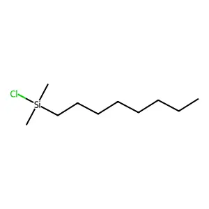 Chlorodimethyloctylsilane structure
