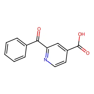 2-benzoylpyridine-4-carboxylic Acid structure