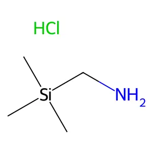 (Aminomethyl)trimethylsilane hydrochloride structure